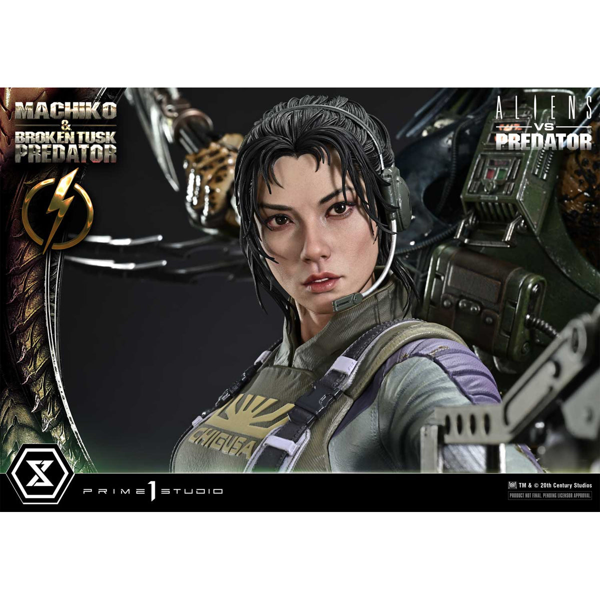 Ultimate Premium Masterline Aliens vs. Predator Machiko & Broken Tusk