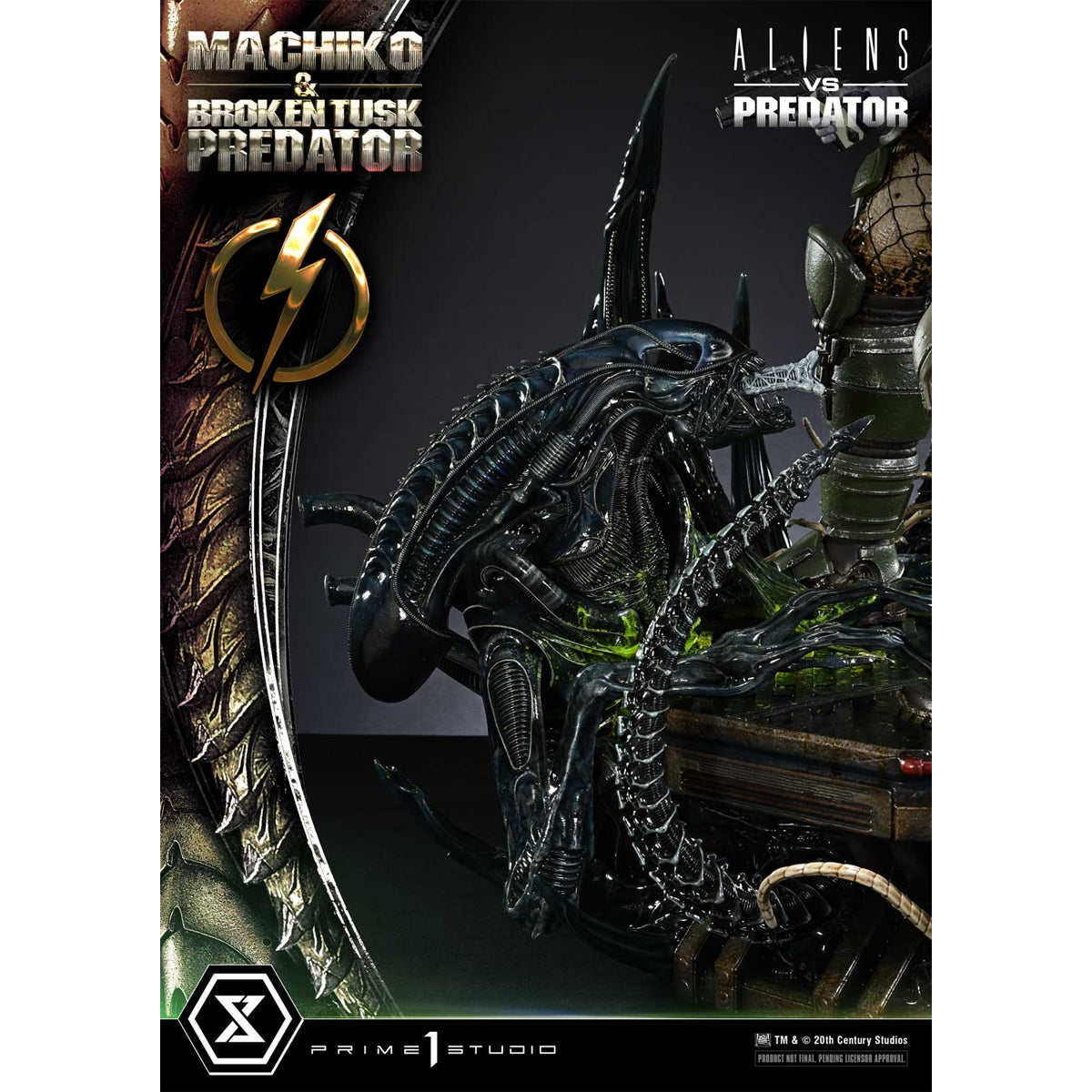 Ultimate Premium Masterline Aliens vs. Predator Machiko & Broken Tusk