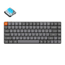 Keychron K3 Max QMK/VIA RGB Backlit Hot-Swappable Compact Wireless Custom Mechanical Keyboard - Black/Grey 