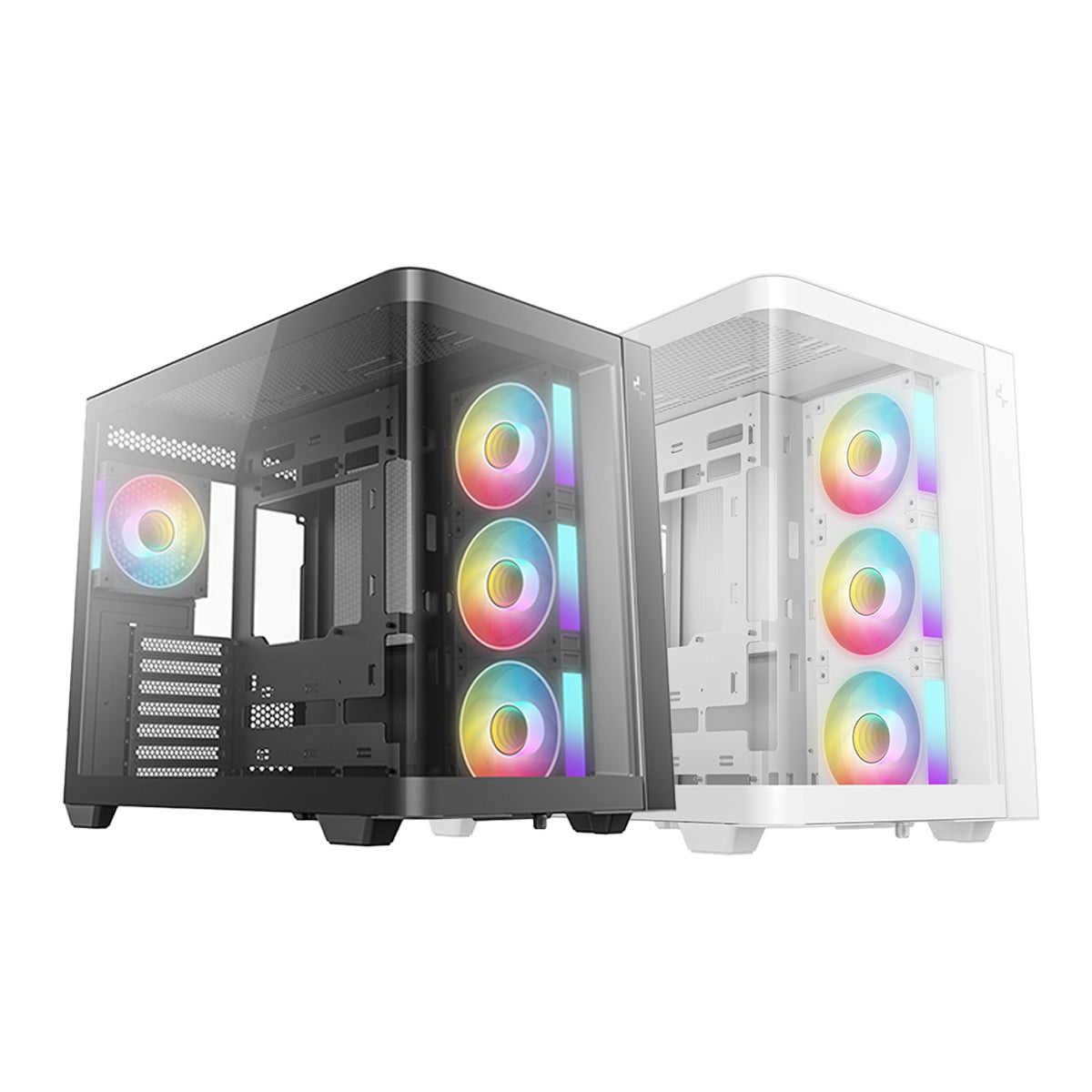DeepCool CG530U 4F Panoramic Curved Glass Dual Chamber ATX PC Case