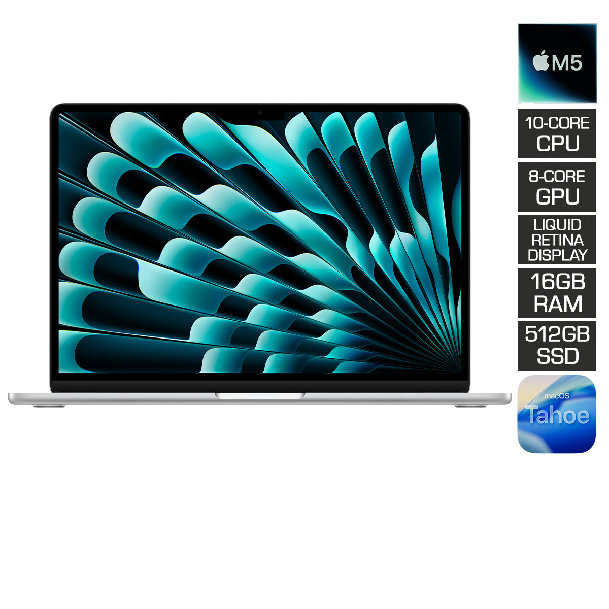 Apple MacBook Air 13" 16GB+512GB M5 Chip with 10-Core CPU & 8-Core GPU