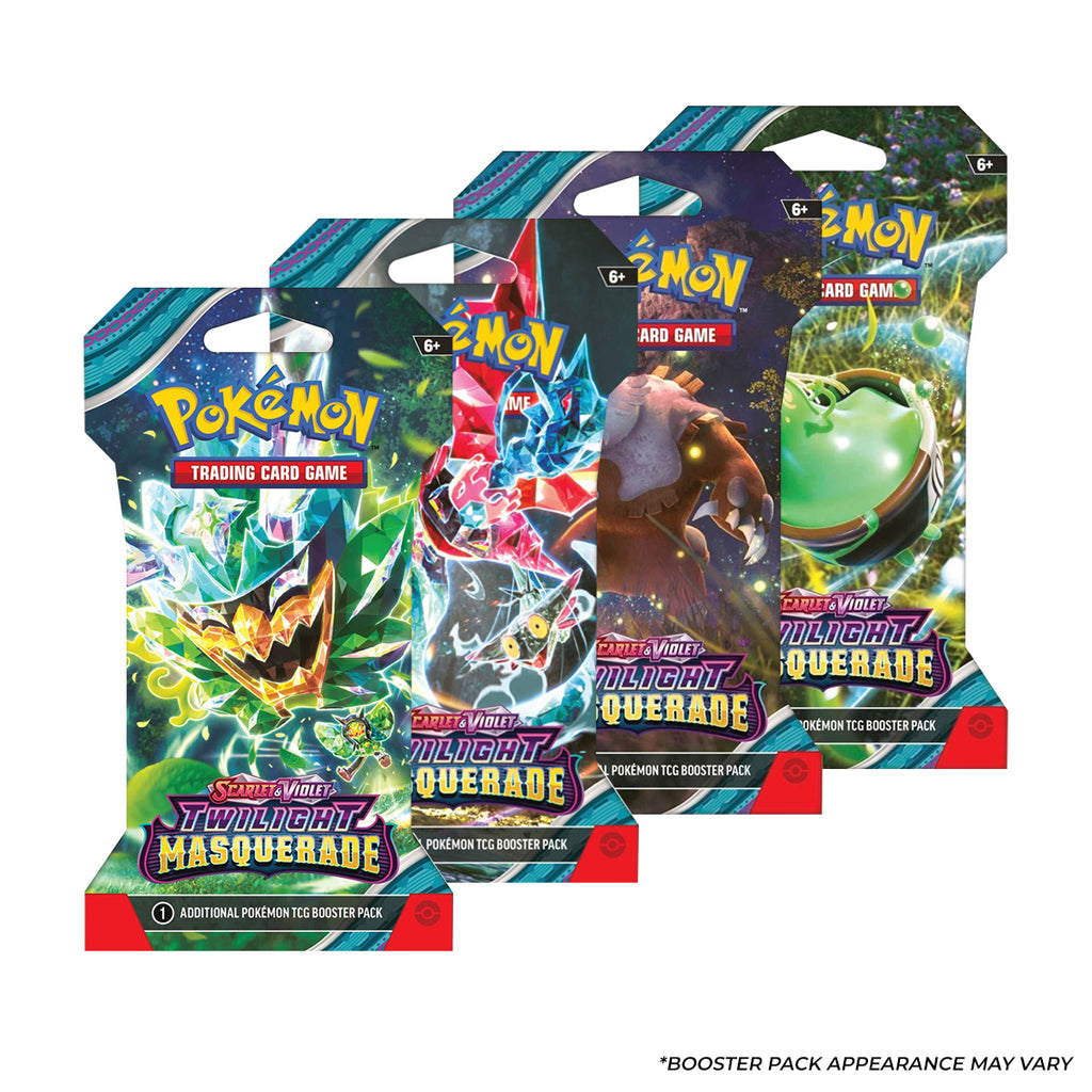 Pokemon TCG SV06 Scarlet & Violet Twilight Masquerade Booster Pack (Sleeved) (189-85777)