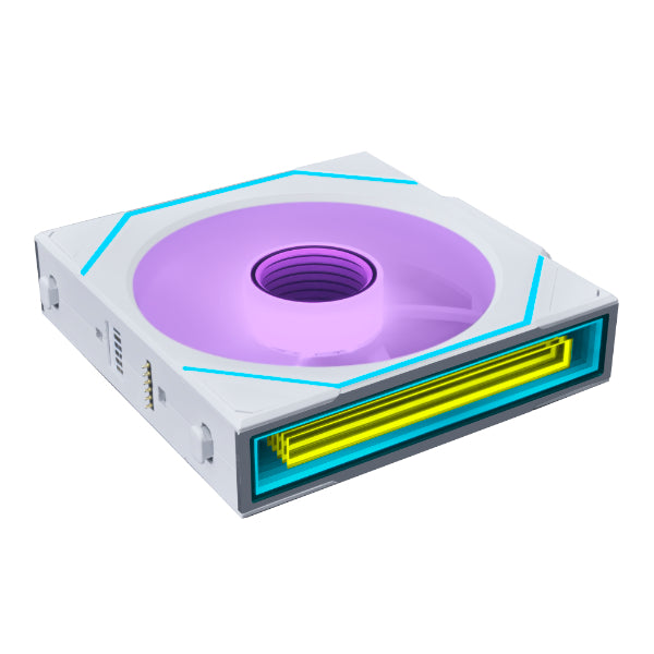 Lian Li Uni Fan SL-INF Wireless 120mm Reverse Blade ARGB Fan - Single