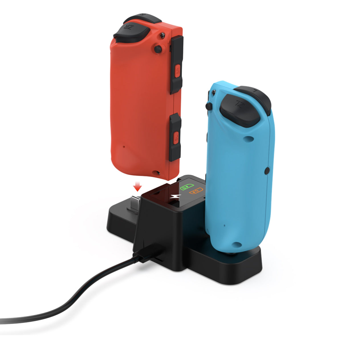 Dobe Charging Dock for Nintendo Switch / Nintendo Switch OLED Joy-Pad (Black) TNS-1181