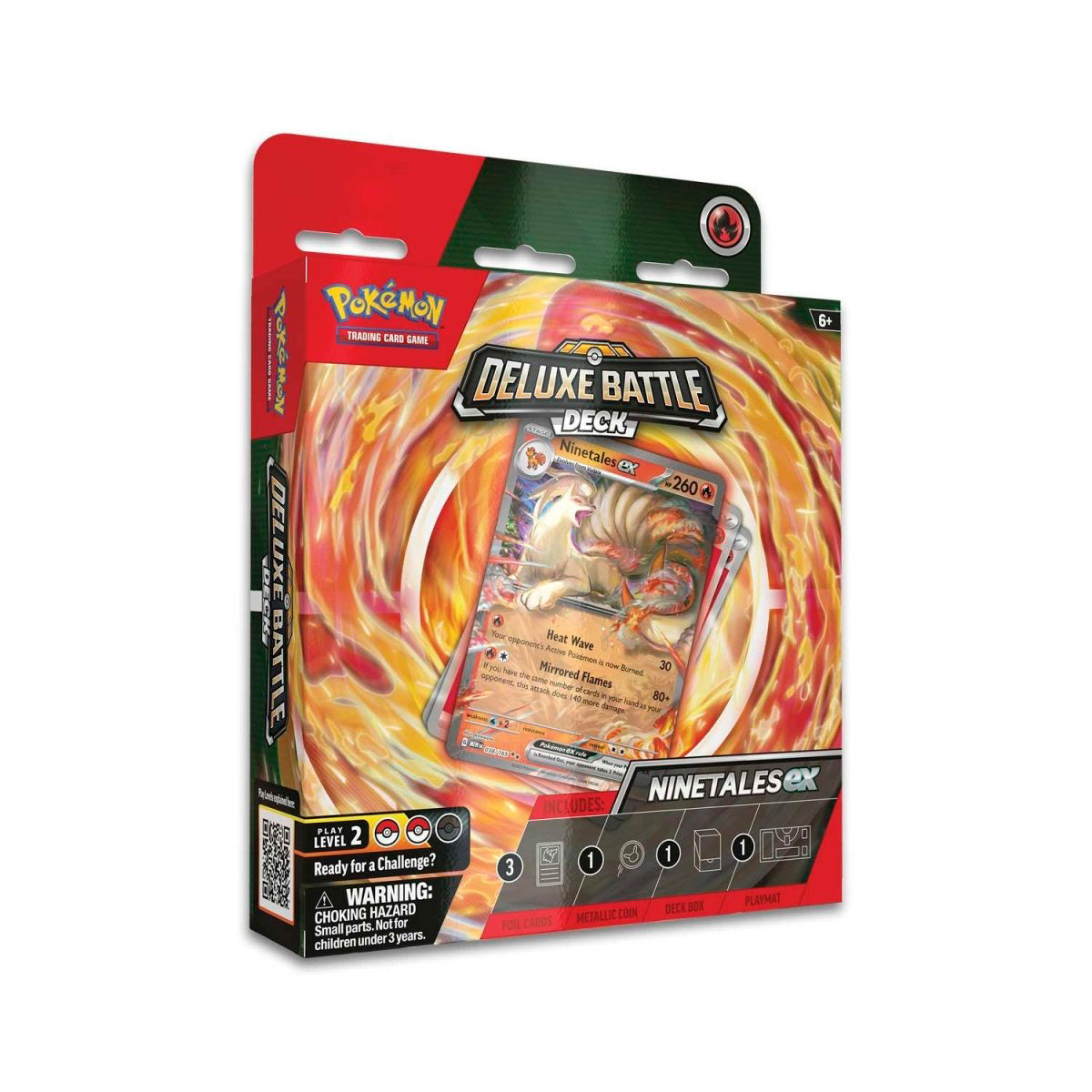 Pokemon Trading Card Game Deluxe Battle Deck (Ninetales EX) (290-85600)