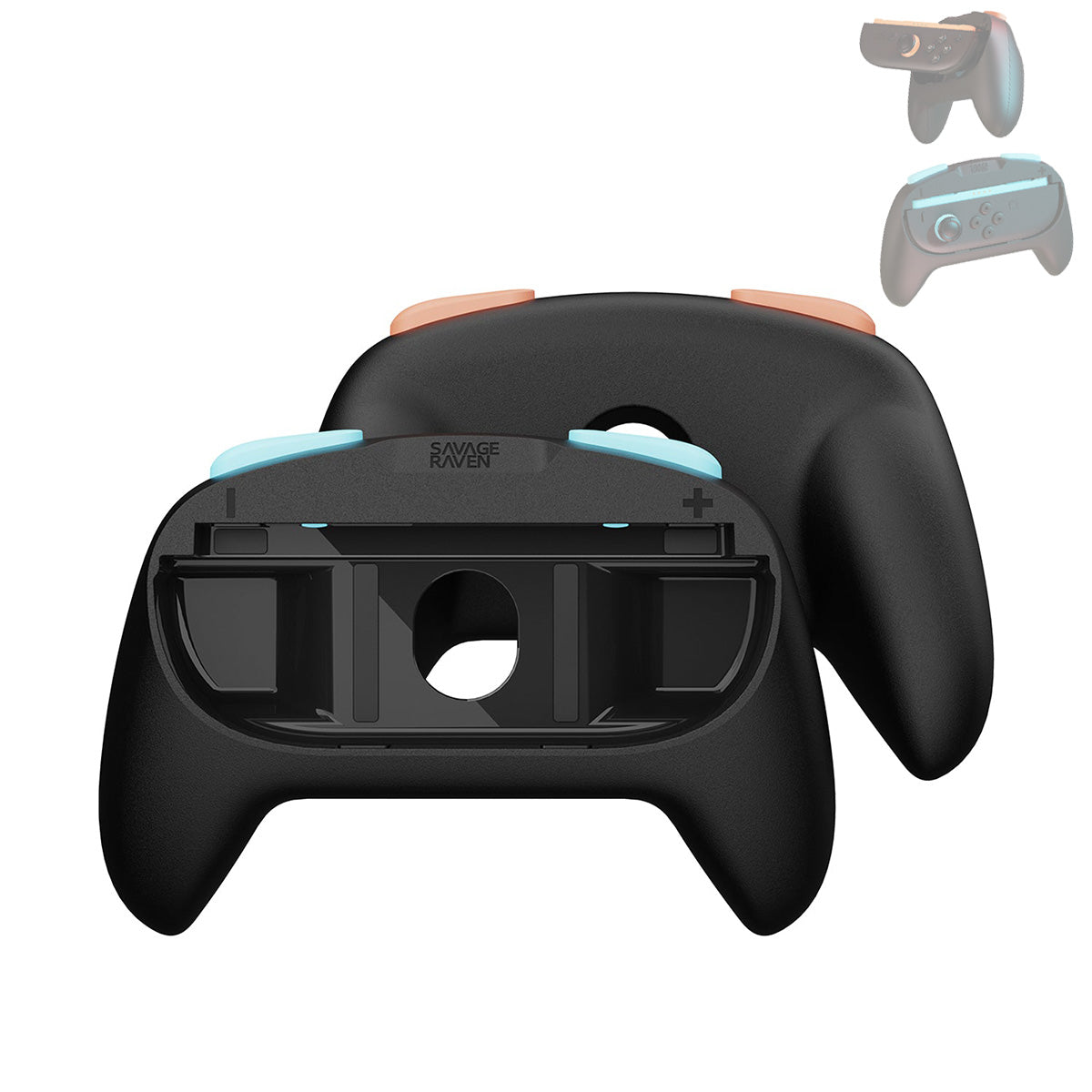 Skull & Co. Mini Grip for Nintendo Switch 2 (Neon Blue/Red) (NS2MNG-BR)