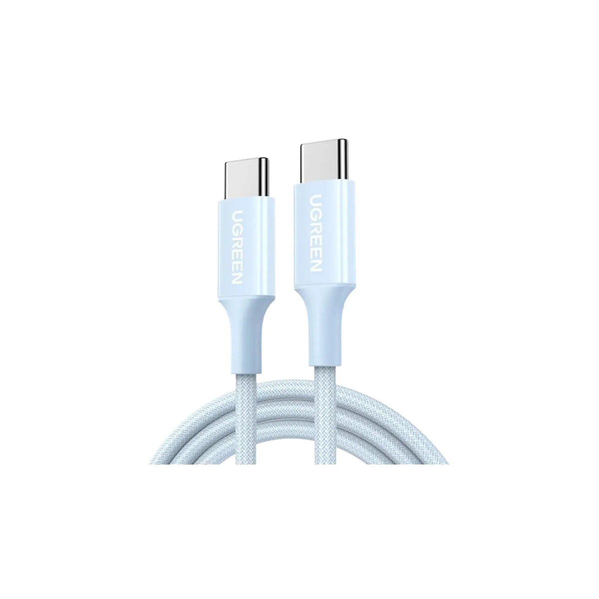 Ugreen USB-C to USB-C 3A/60W PD Fast Charging Braided Cable - 1m