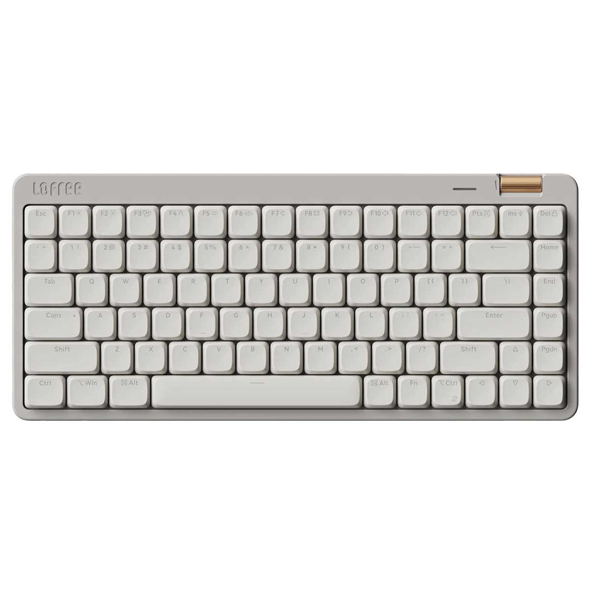 Lofree Flow Lite 84 Keys Triple Mode Low Profile Mechanical Keyboard (Grey)