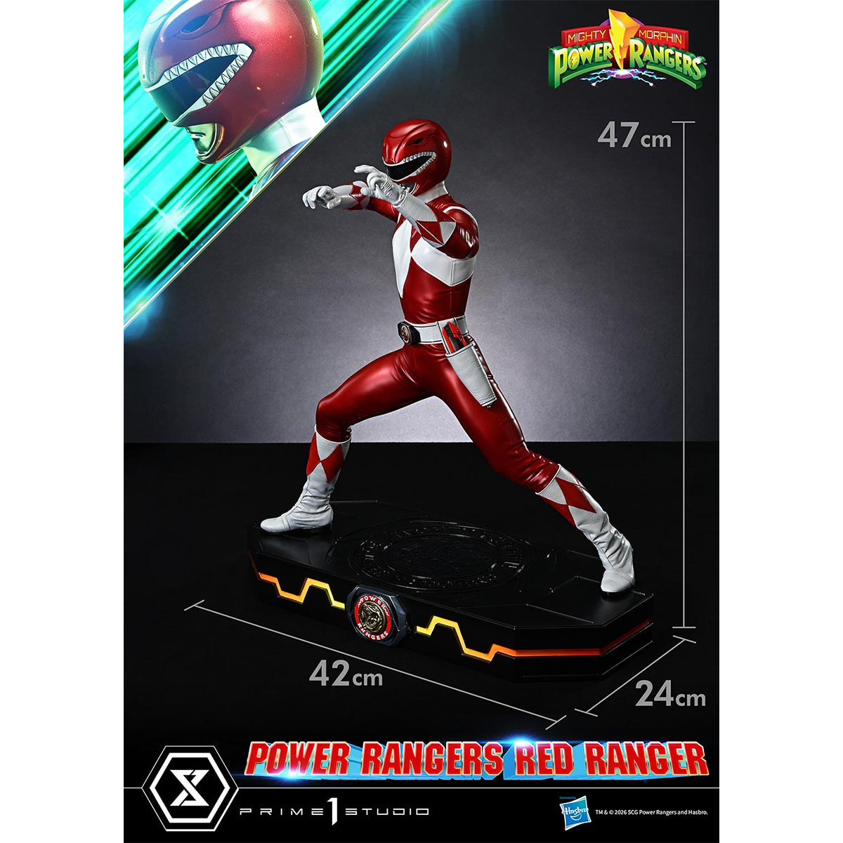 Premium Masterline Mighty Morphin Power Rangers Power Rangers Red Ranger (PMRWR-02) | DataBlitz