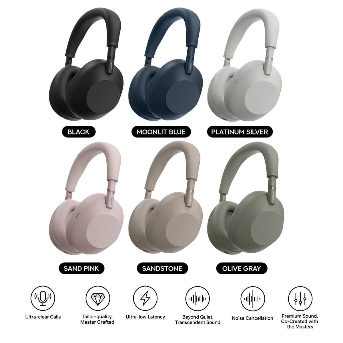 Sony WH-1000XM6 Wireless Noise Cancelling Headphones
