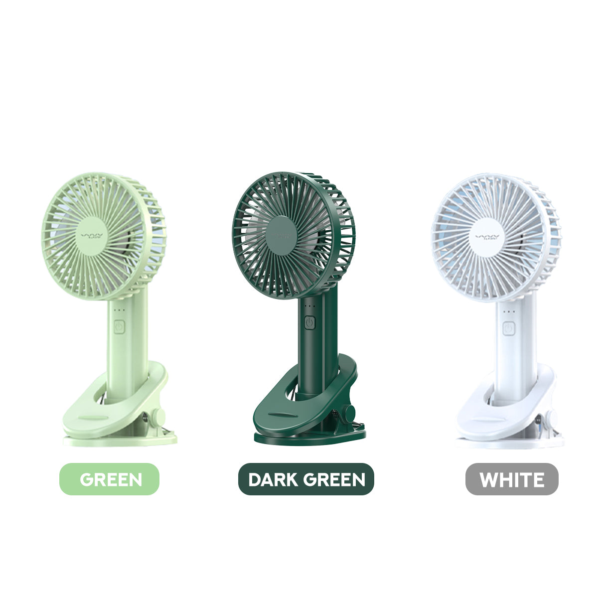 Vyvylabs D02 Handheld Foldable Clip Fan