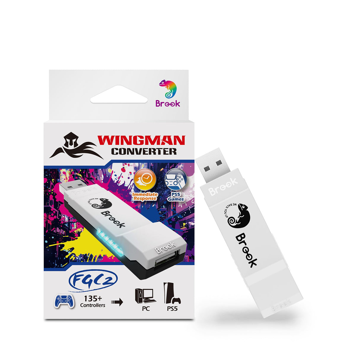 Brook Wingman FGC 2 Converter for PC/PS5 (FM00012399)