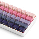 MonsGeek FUN60 Ultra SP Shine-Through Phantom Pink Wired RGB Mechanical Keyboard (Akko Glare Magnetic Switch)