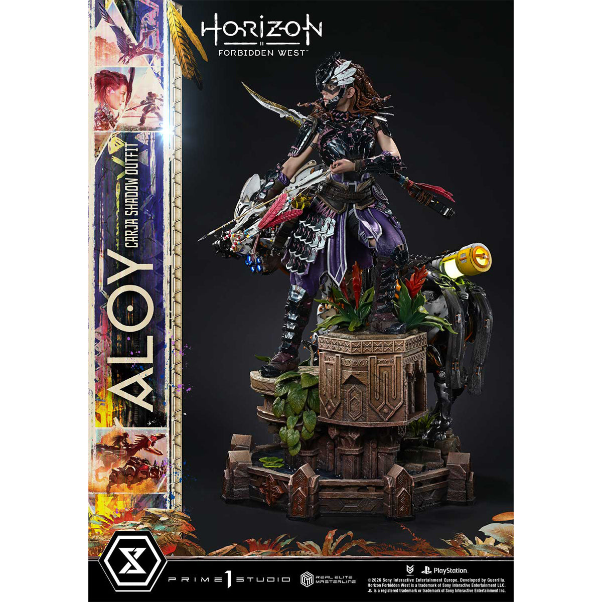 Real Elite Masterline Horizon Forbidden West Aloy Carja Shadow Outfit