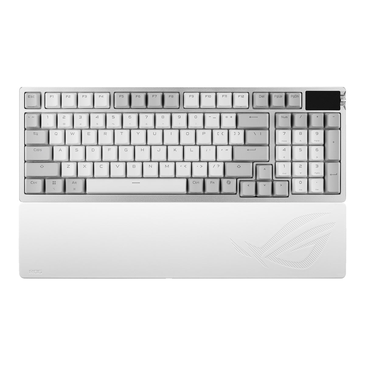 Asus M902 ROG Azoth 96% Wireless Analog Gaming Keyboard (ROG HFX V2 Magnetic Switch) (White)