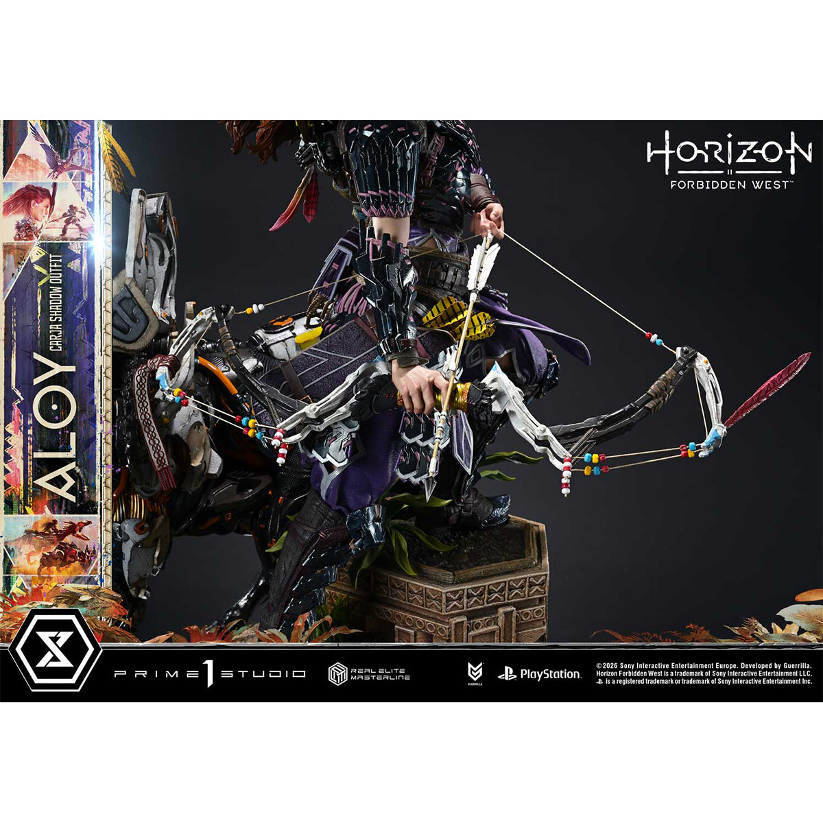 Real Elite Masterline Horizon Forbidden West Aloy Carja Shadow Outfit