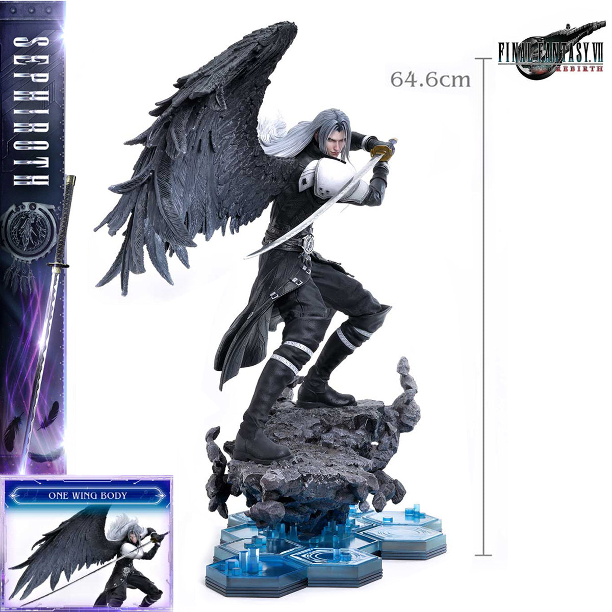 Square Enix Masterline Final Fantasy VII Rebirth 1/4 Scale - Sephiroth