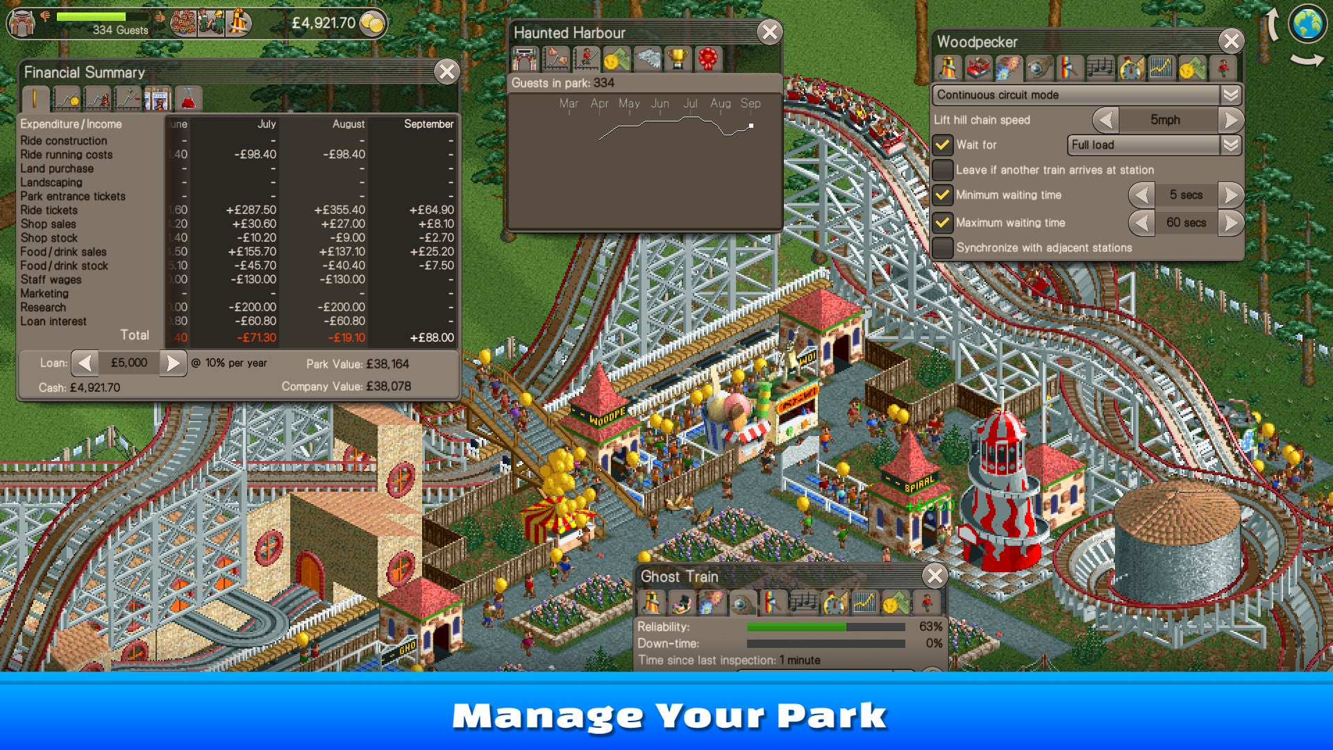 Nintendo Switch RollerCoaster Tycoon Classic (Eng/EU)