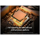 DarkFlash Wave DV240S ARGB AIO 240mm Liquid CPU Cooler (White)