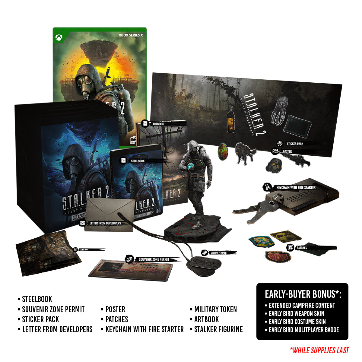 XBOXSX S.T.A.L.K.E.R. 2 Heart of Chornobyl Collectors Edition (Asian)