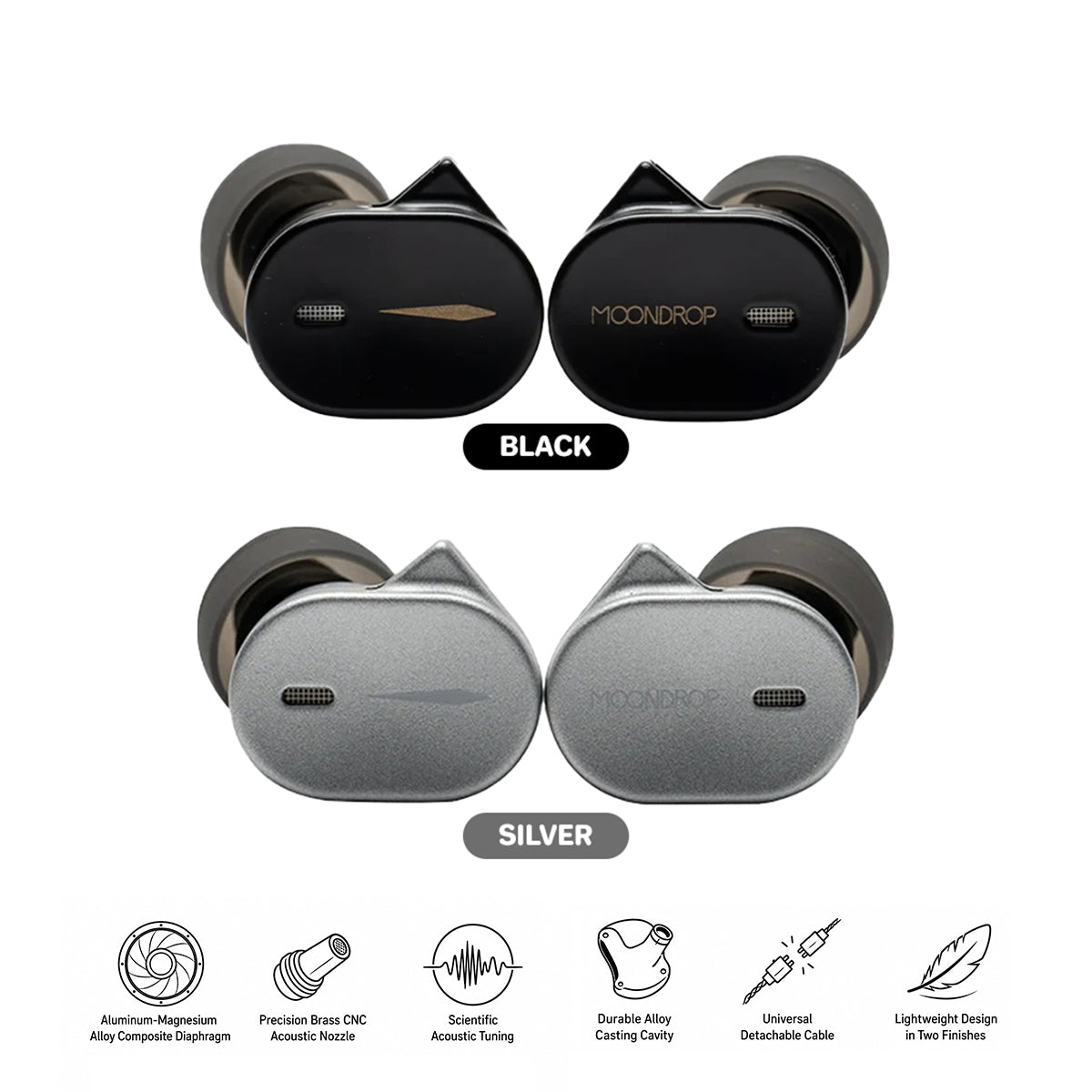 Moondrop CHU III High-Performance Dynamic Driver In-Ear Earphones
