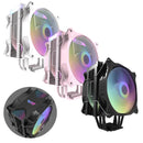 DarkFlash Darkair Plus (LT) CPU Cooler (Black, Pink, White)