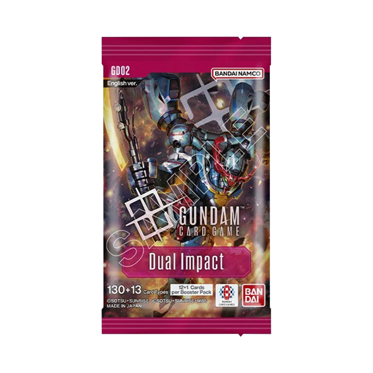 Gundam Card Game Dual Impact Booster Pack (GD02) (English Version)