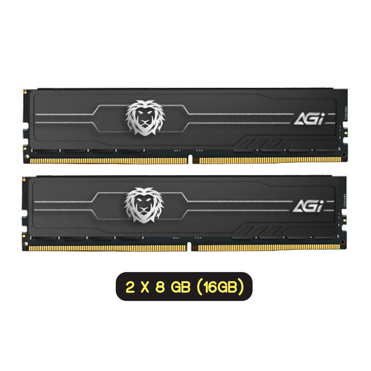 AGI Gear 16GB (8GBx2) DDR4 3200MHz CL22 UDIMM Desktop Memory (AGI320A0