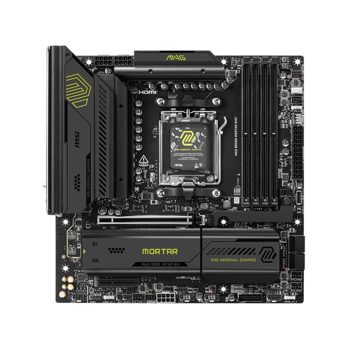 MSI MAG B850M Mortar WiFi DDR5 AM5 Motherboard