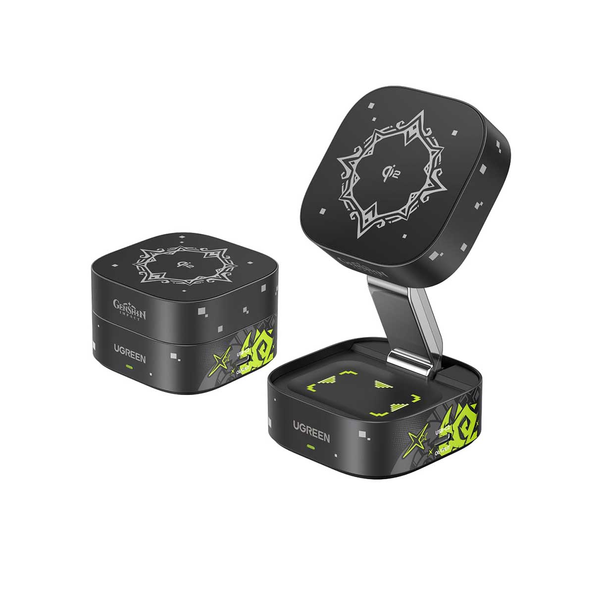 Ugreen 2-in-1 Magnetic Wireless Charger Genshin Impact Ed. (W702/35316GI)