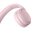 Sony WH-CH520 Wireless Headphones (Blue, Beige, Black, Pink, Yellow)
