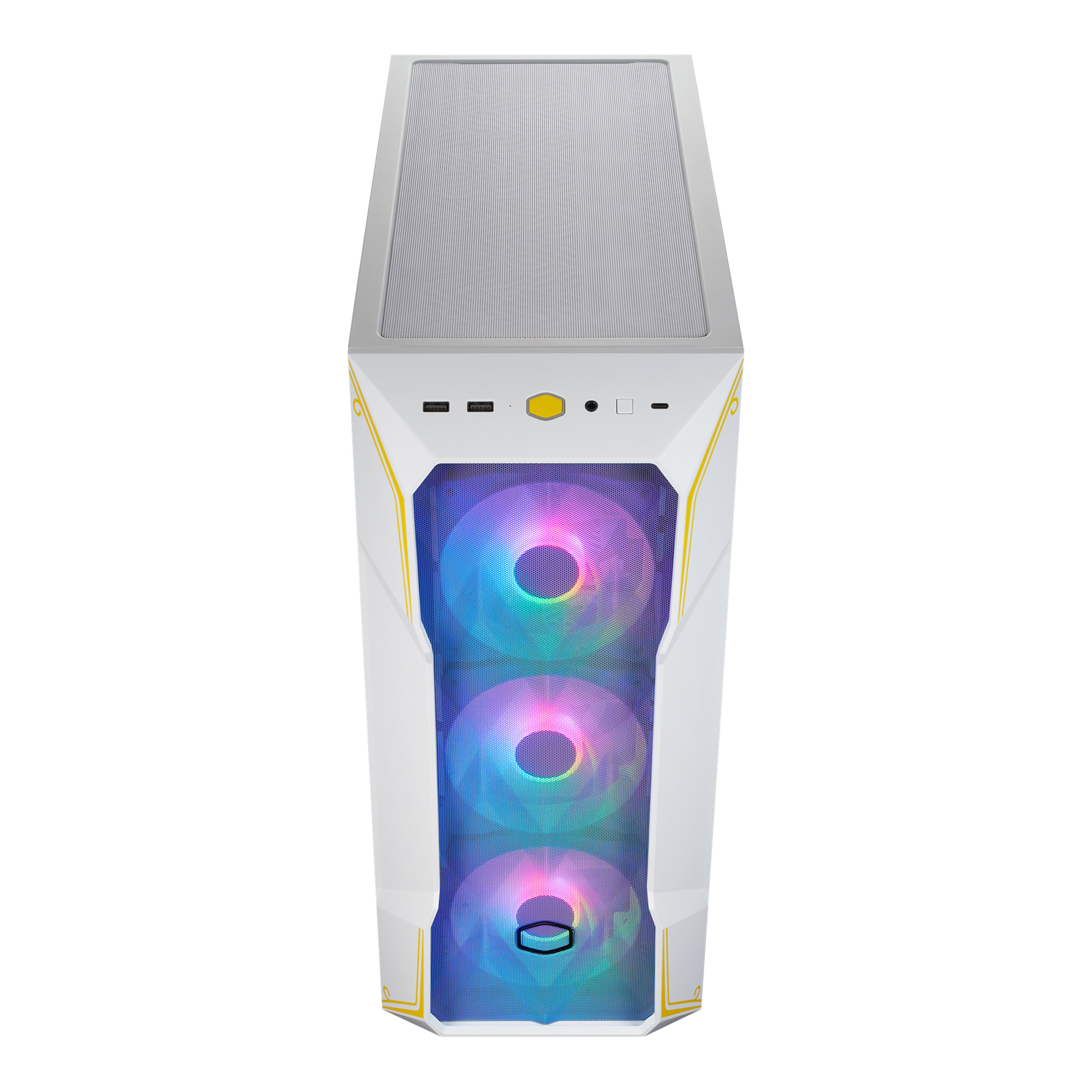 Cooler Master Masterbox TD500 Mesh V2 Mid-Tower Gaming Case (White) | DataBlitz