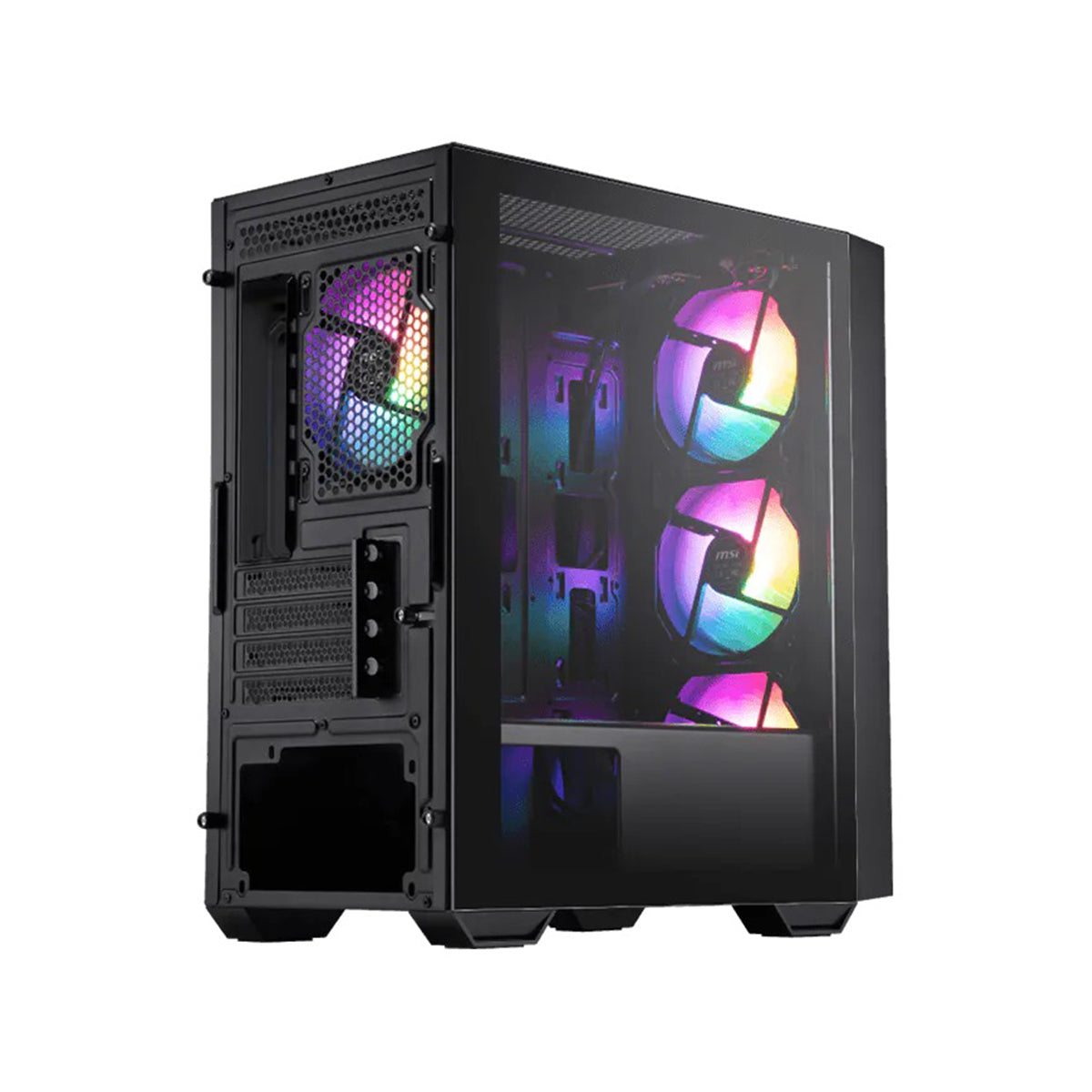 MSI PRO FORGE M050A Mini Tower Gaming Case