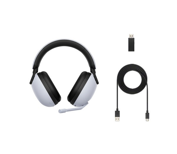 Sony Inzone H9 Wireless Noise Canceling Gaming Headset (White)