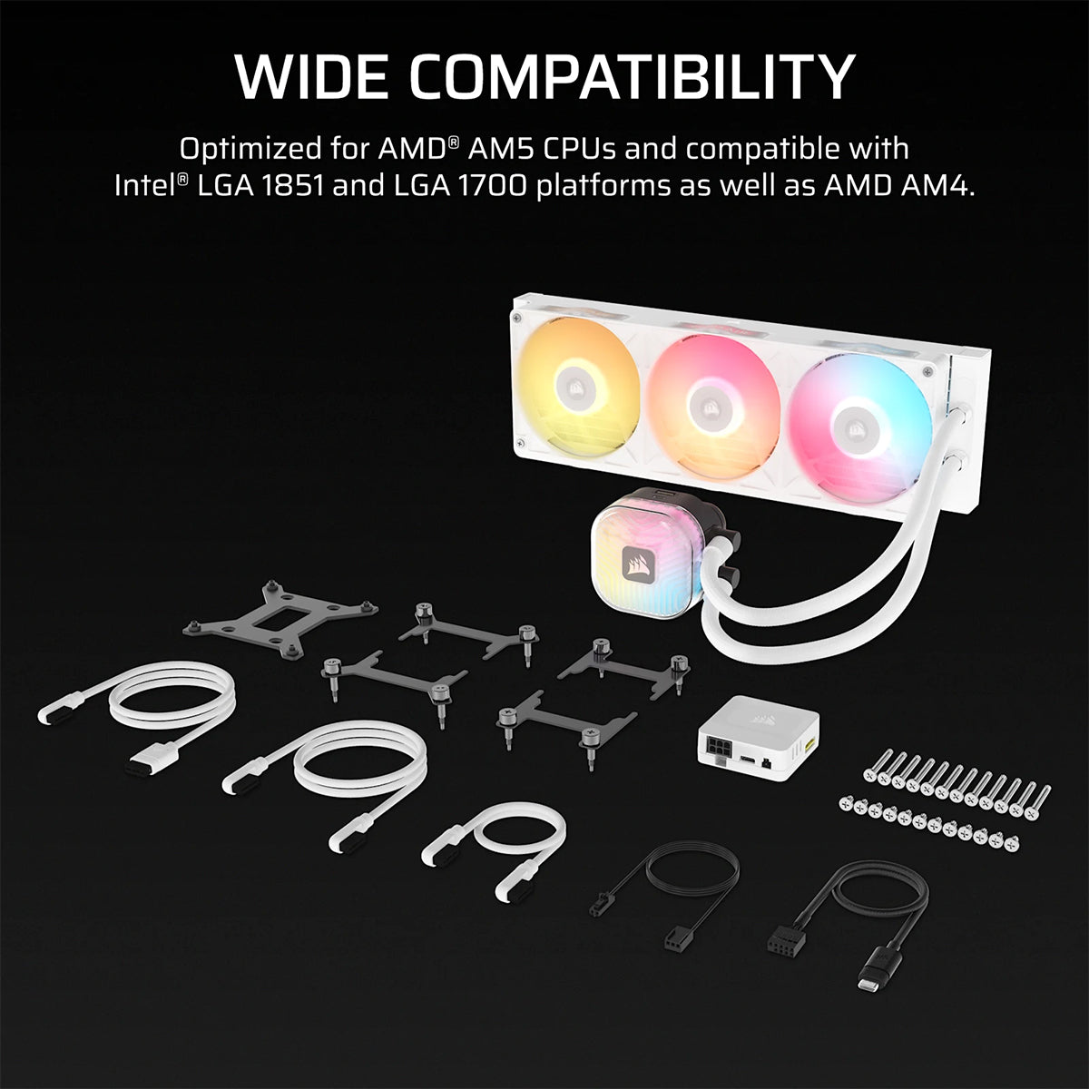 Corsair iCUE LINK TITAN II 360 RX RGB AIO Liquid CPU Cooler