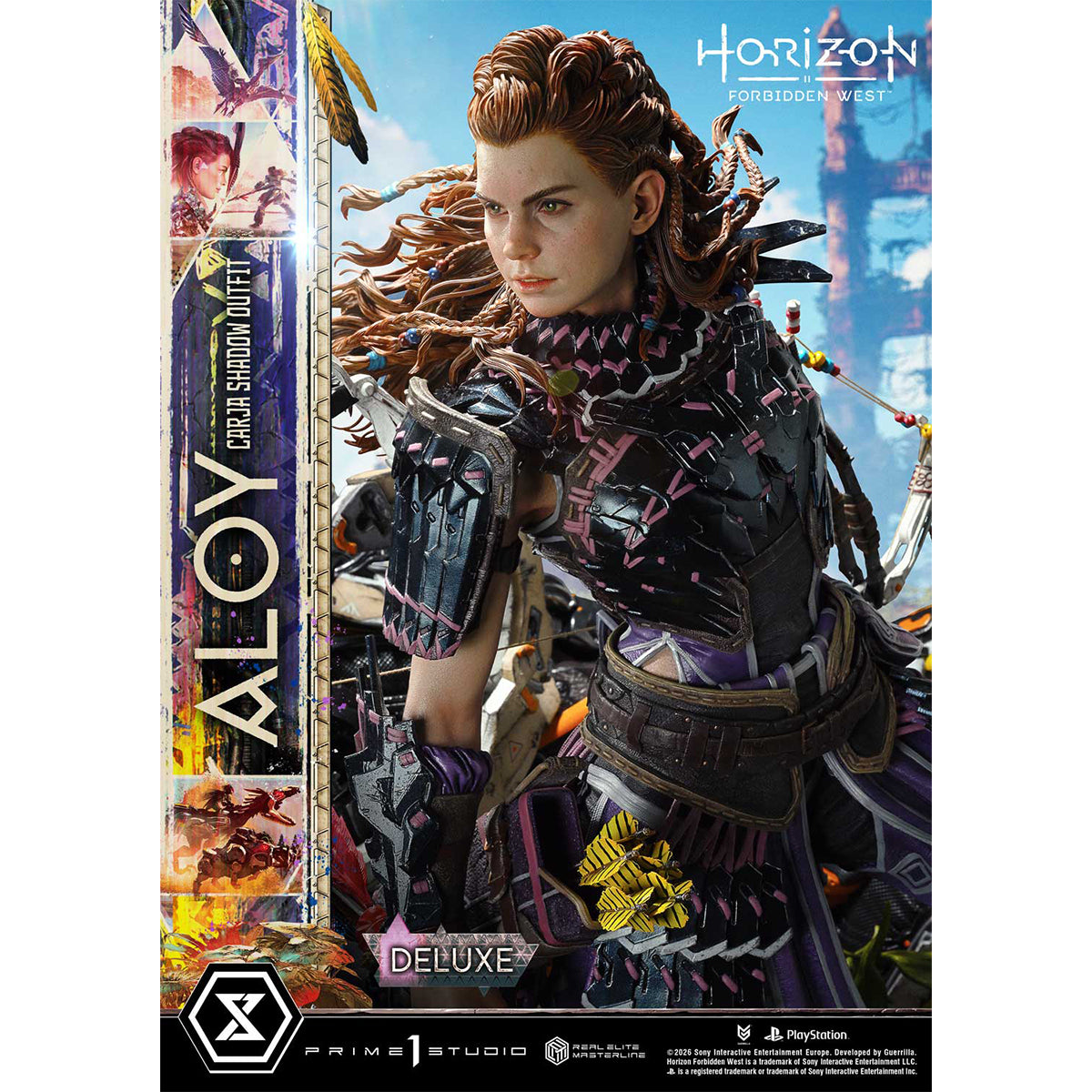 Real Elite Masterline Horizon Forbidden West Aloy Carja Shadow Outfit