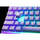 SteelSeries Apex 3 TKL RGB Water & Dust Resistant Whisper Quiet Switches Gaming Keyboard (Lavender)