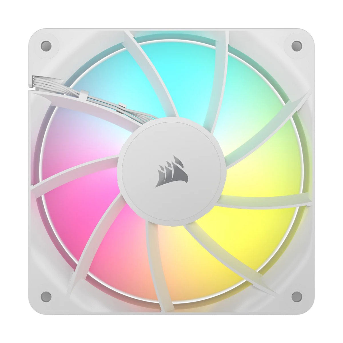 Corsair RS140 ARGB 140mm PWM Fan - White (Single Pack) (CO-9050186-WW)
