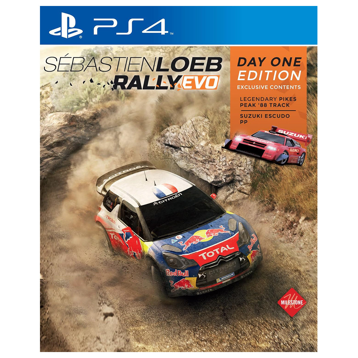 PS4 SEBASTIEN LOEB RALLY EVO DAY ONE EDITION ALL (ENG/SP)