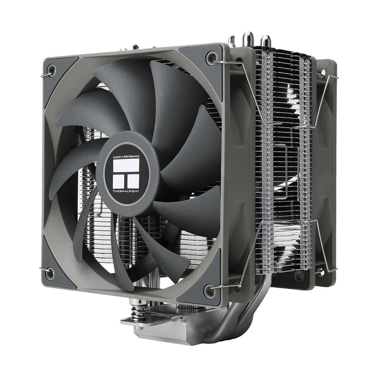 Thermalright Assassin Spirit 120 V2 Plus Single-Tower CPU Air Cooler (Black)