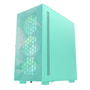 Darkflash DLM 21 Mesh mATX PC Gaming Case (Neo Mint)