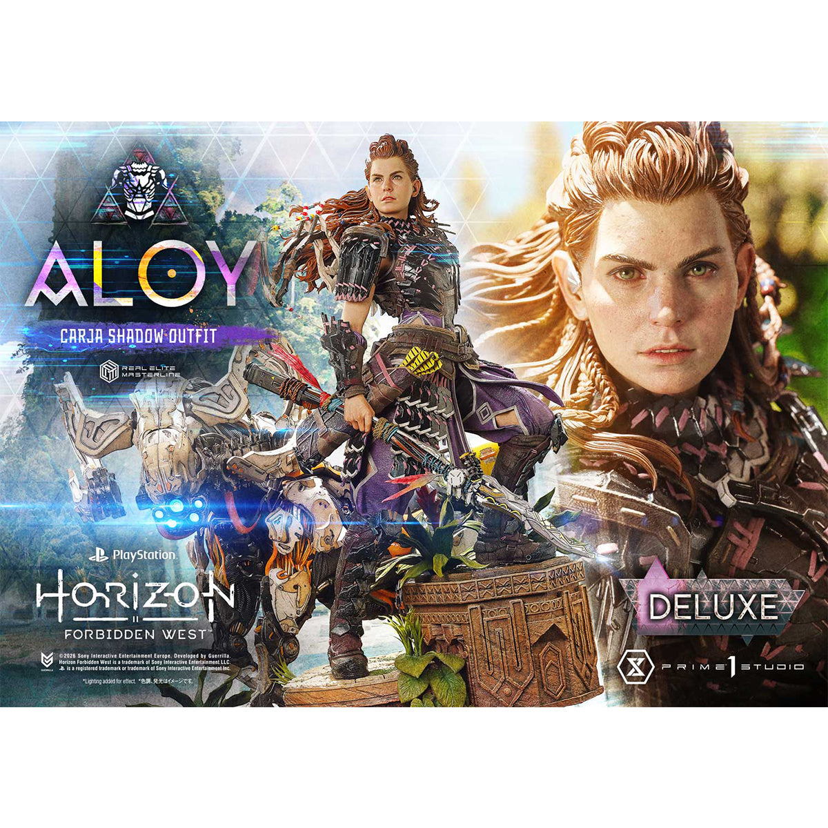 Real Elite Masterline Horizon Forbidden West Aloy Carja Shadow Outfit