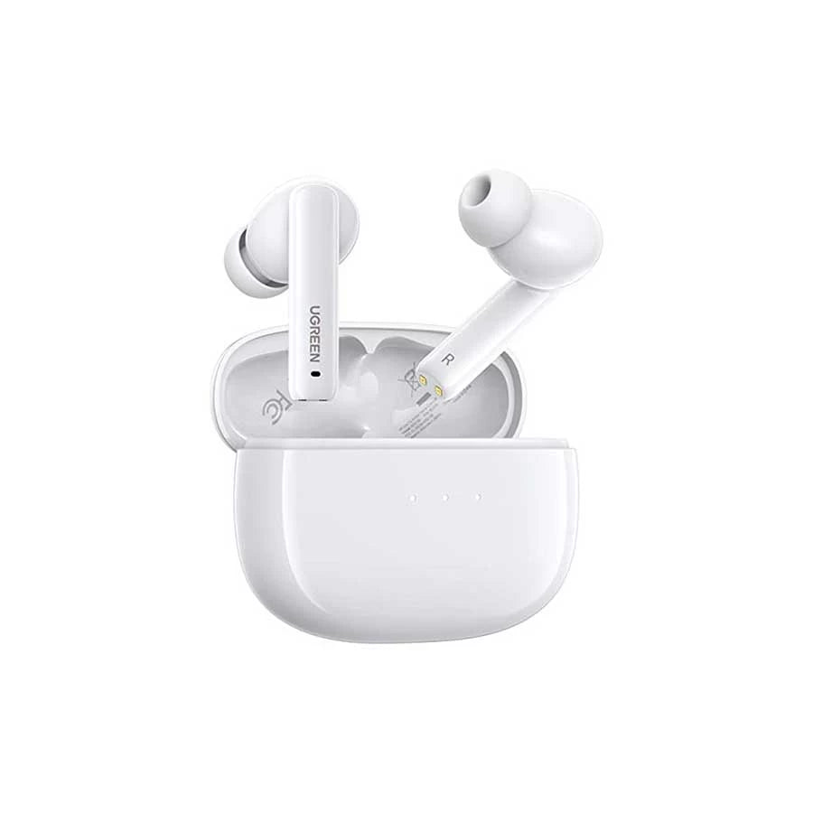 UGreen Hitune T3 Active Noise-Cancelling Wireless Earbuds (White) (WS106/90206) | DataBlitz