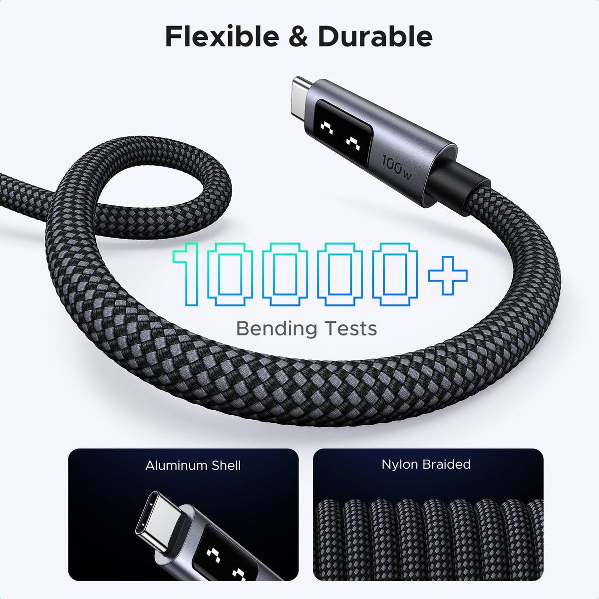 Ugreen Uno USB-C To USB-C PD 100W Fast Charging Cable