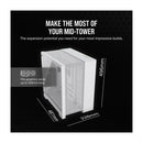 Corsair 6500D Airflow Tempered Glass ATX Mid-Tower Dual Chamber PC Case