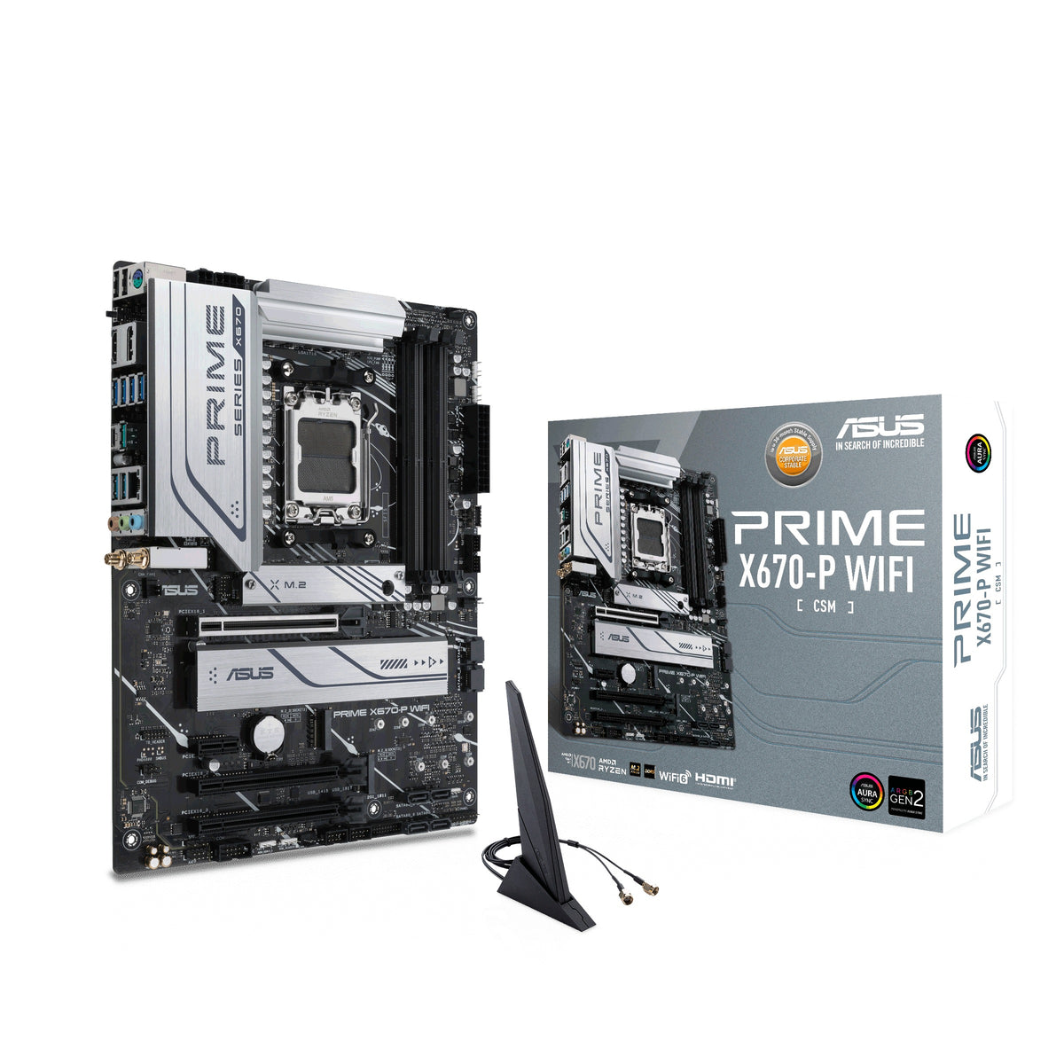 Asus Prime X670-P Wifi CSM Motherboard