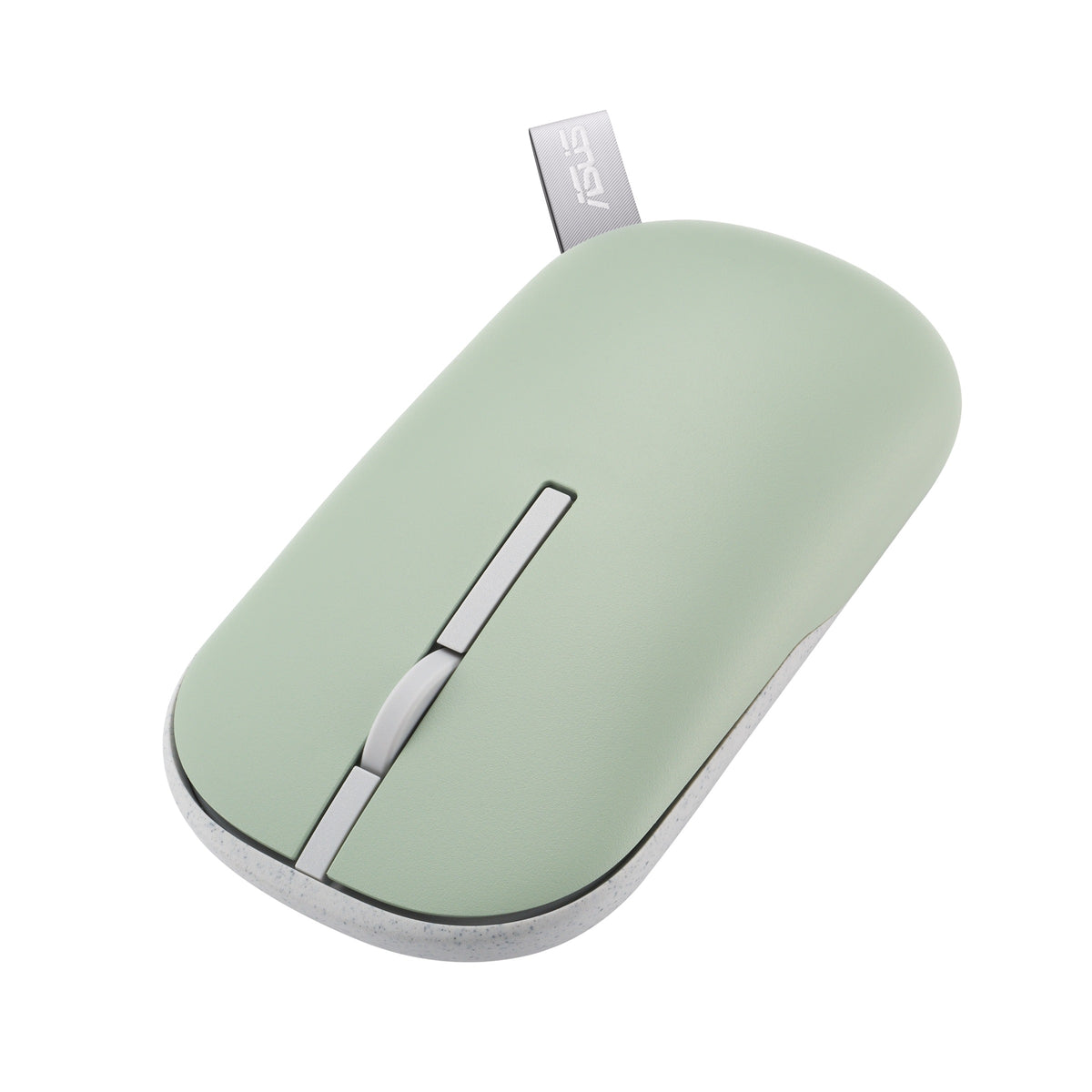 Asus Marshmallow MD100 Portable Wireless Mouse (Oat Milk) + Green Tea Latte Cover