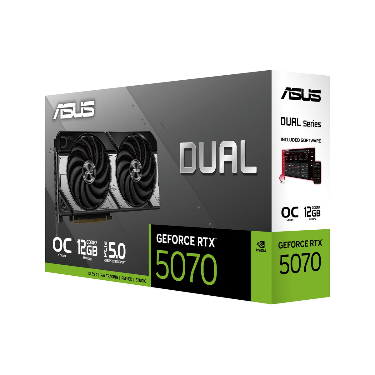 Asus Dual GeForce RTX 5070 OC 12GB GDDR7 Graphics Card