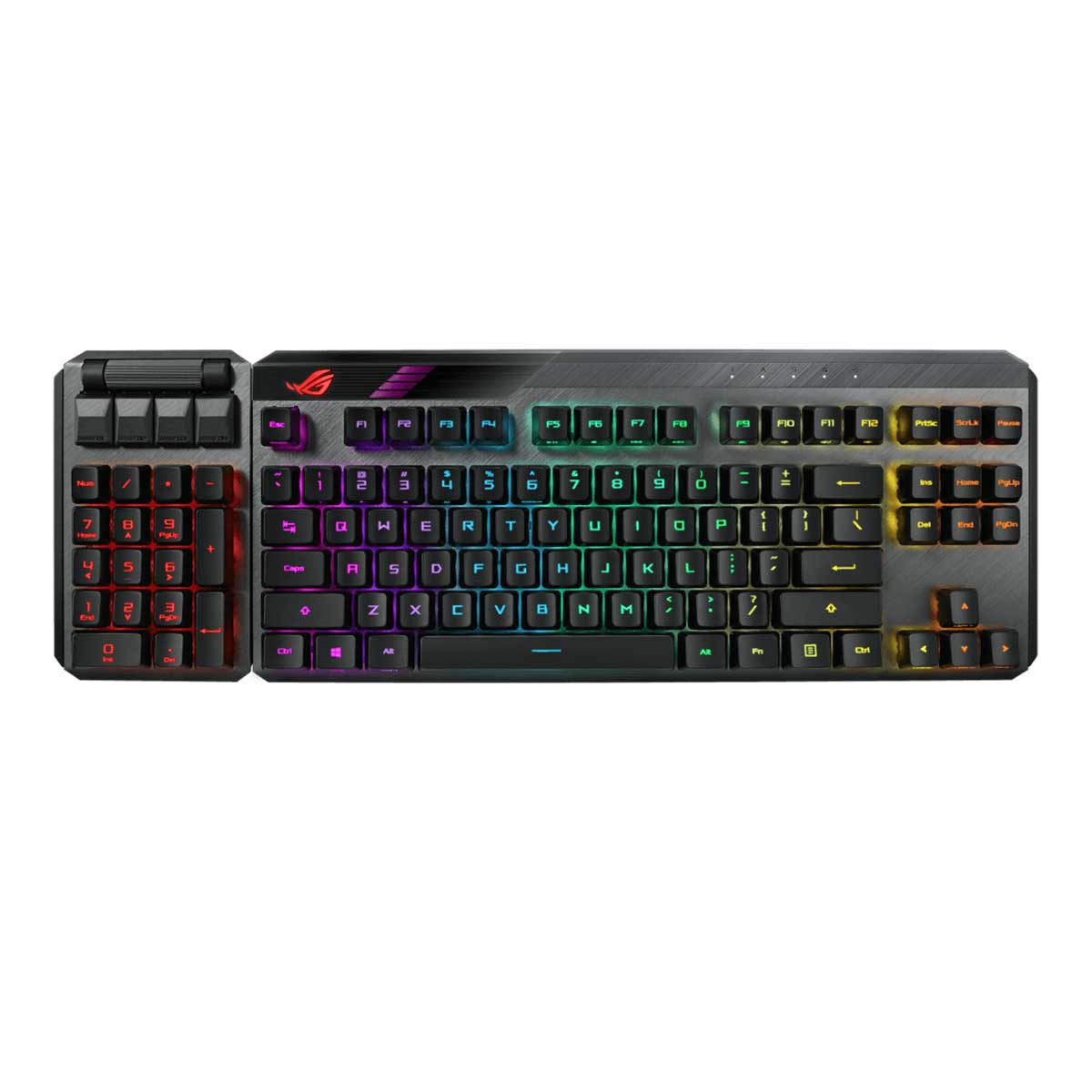 ASUS ROG CLAYMORE II WIRELESS OPTICAL MECHANICAL GAMING KEYBOARD (RED SWITCH) - DataBlitz