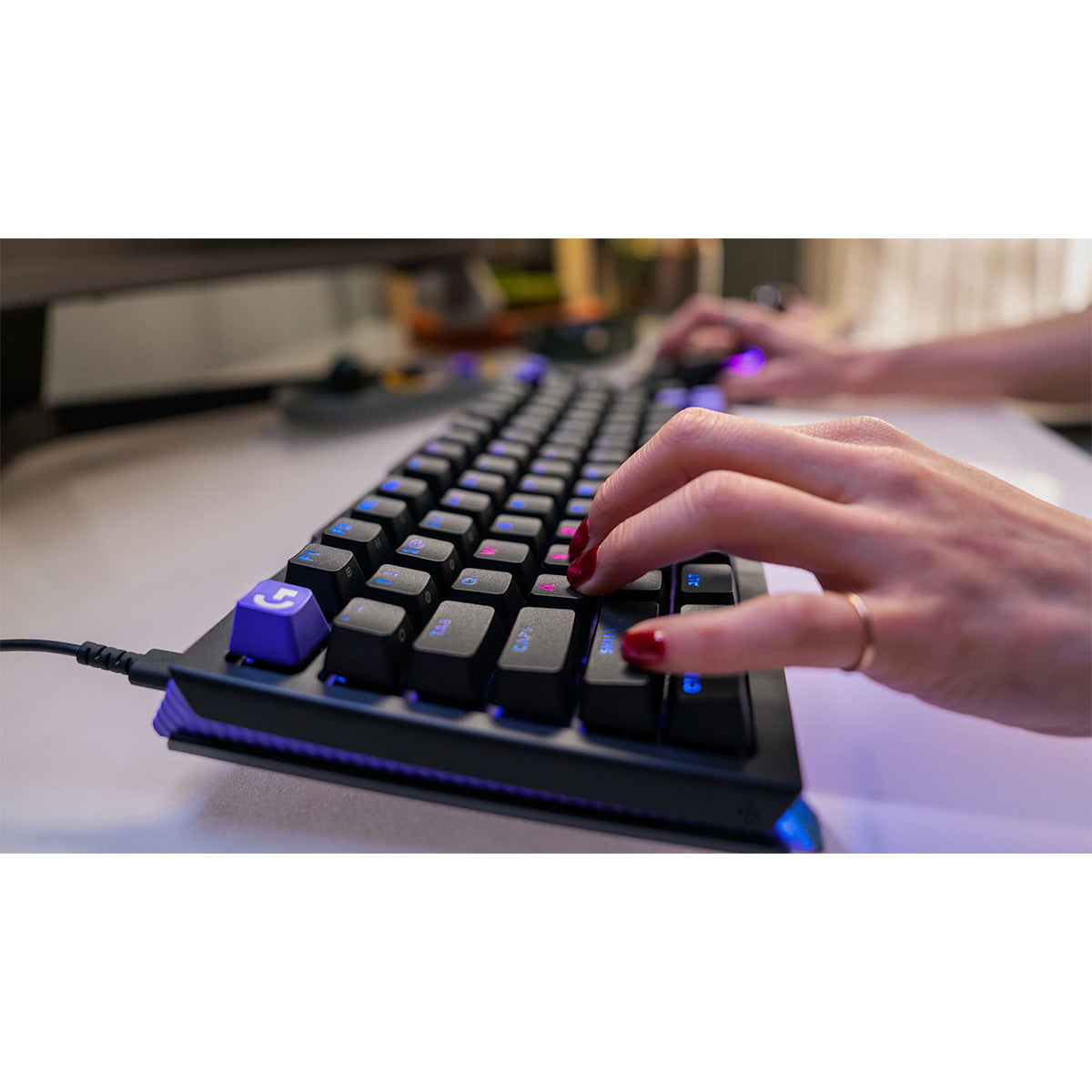 Logitech G512 X 98 Dual Swap TMR Analog/Mechanical 8k Gaming Keyboard (Black) (920-013988)